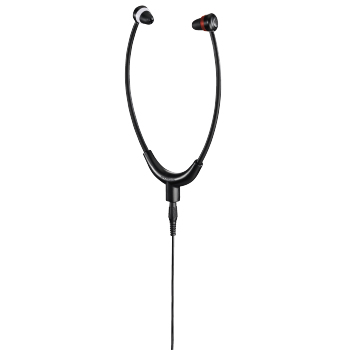 Thomson Casque TV Stéthoscope HED4408, intra-aur., menton., régl. sép. vol.