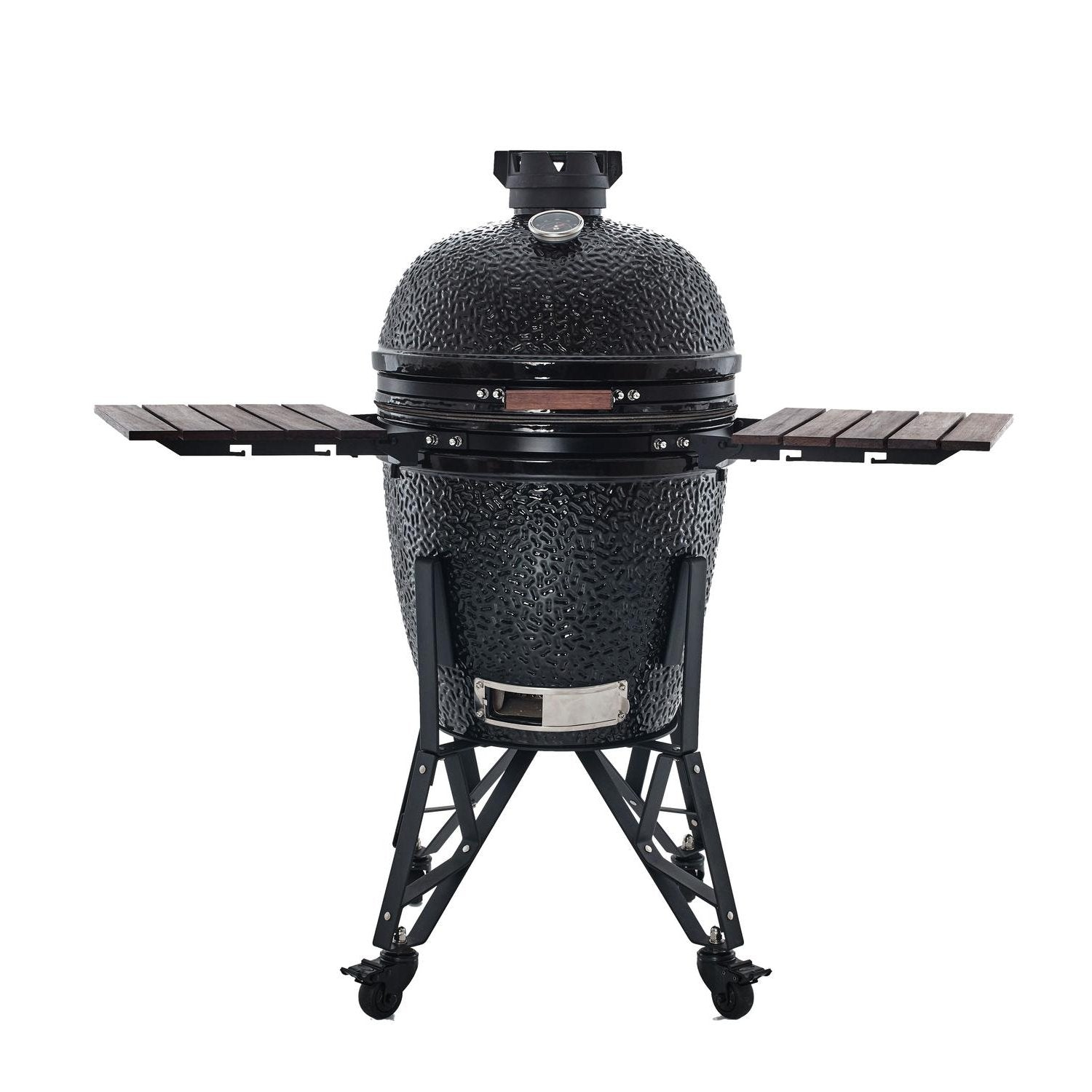 The Bastard Large Barbecue/grill Kamado Charbon de bois (combustible) Noir