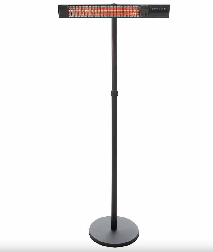 Terrasverwarmer SUNRED RD-DARK-25SDark Standing 2500W