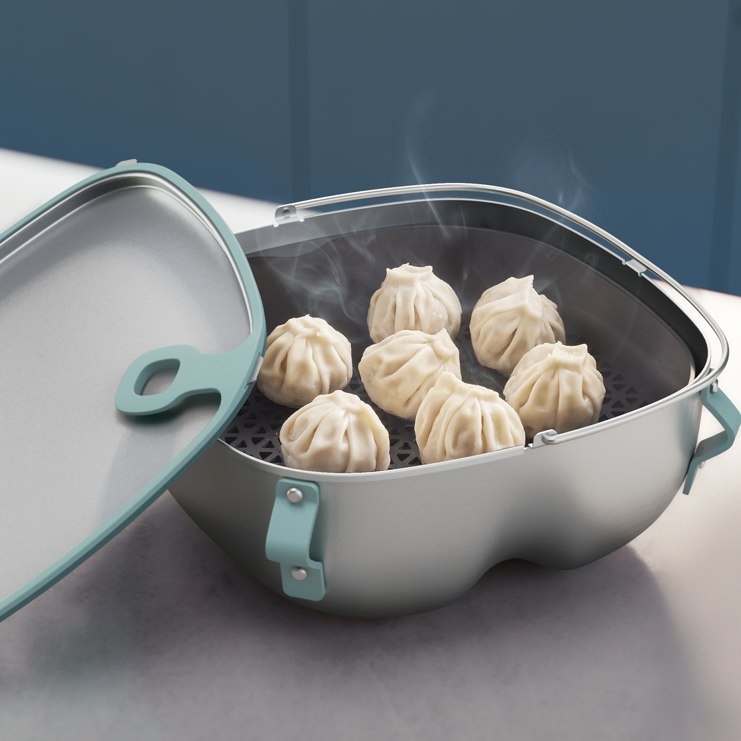 Philips airfryer kit vapeur et sauté HD9960/00
