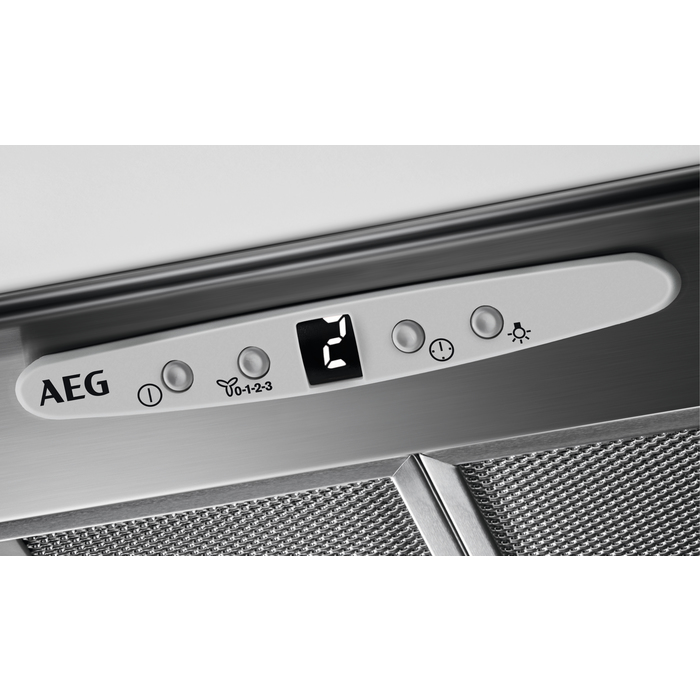 AEG DGB3850M Intégré Acier inoxydable 600 m³/h C