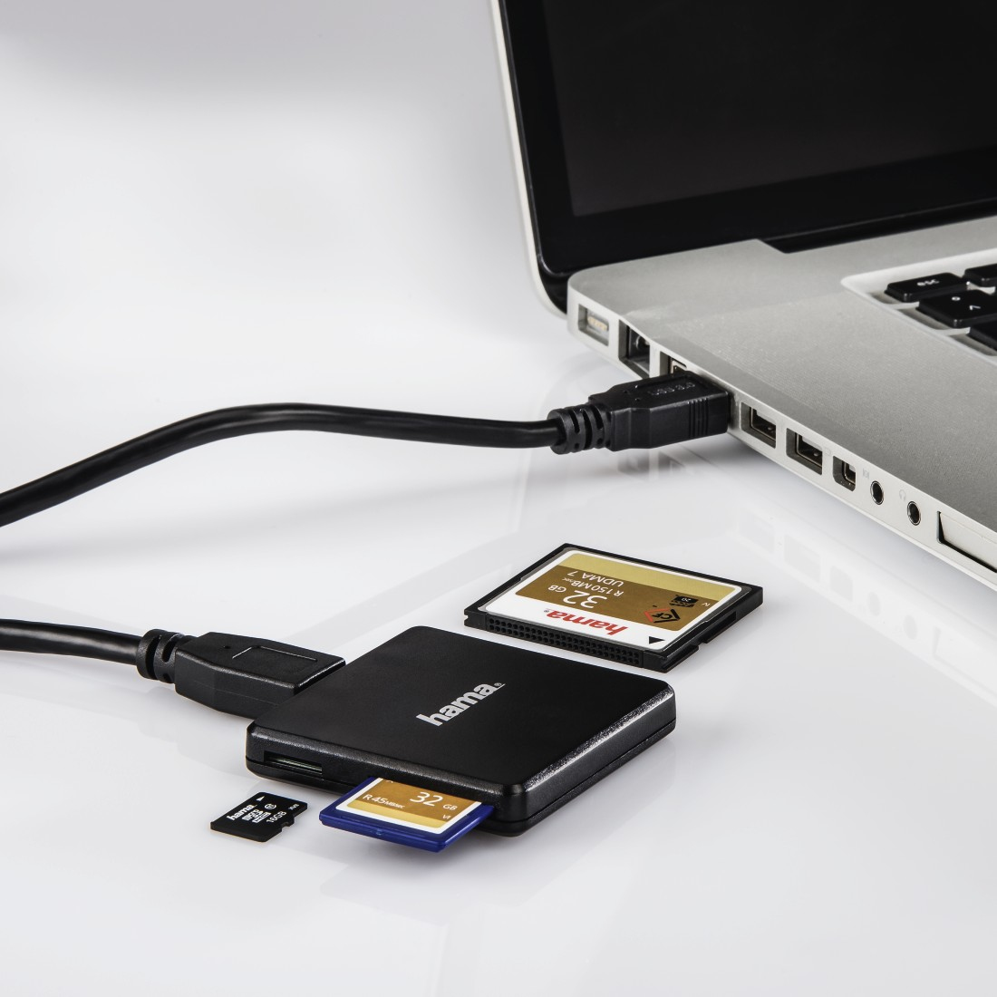 Kaartlezer Hama 124022 USB3 Multi Card Reader