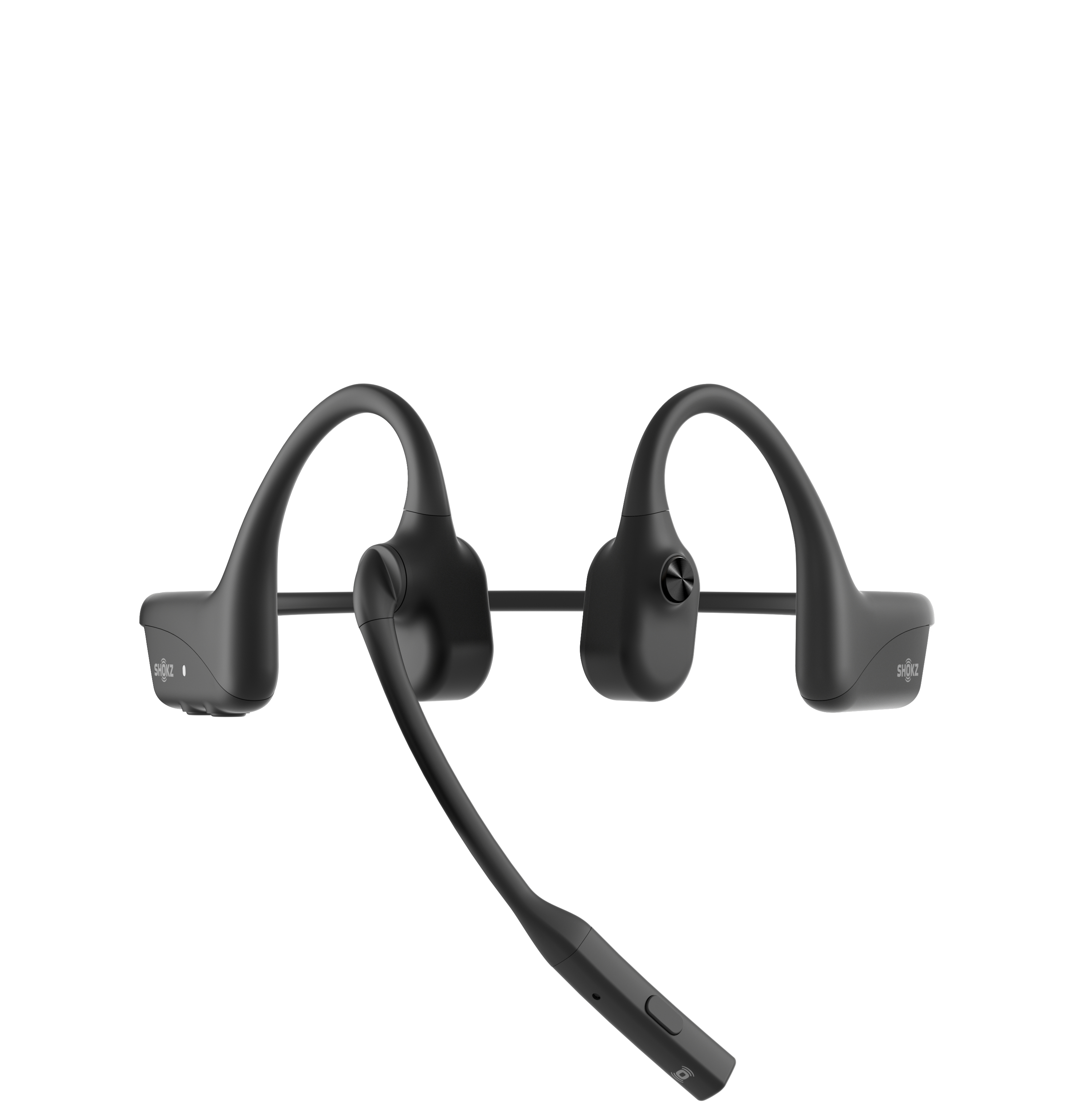Hoofdtelefoon SHOKZ OpenComm 2 zwart bone conduction