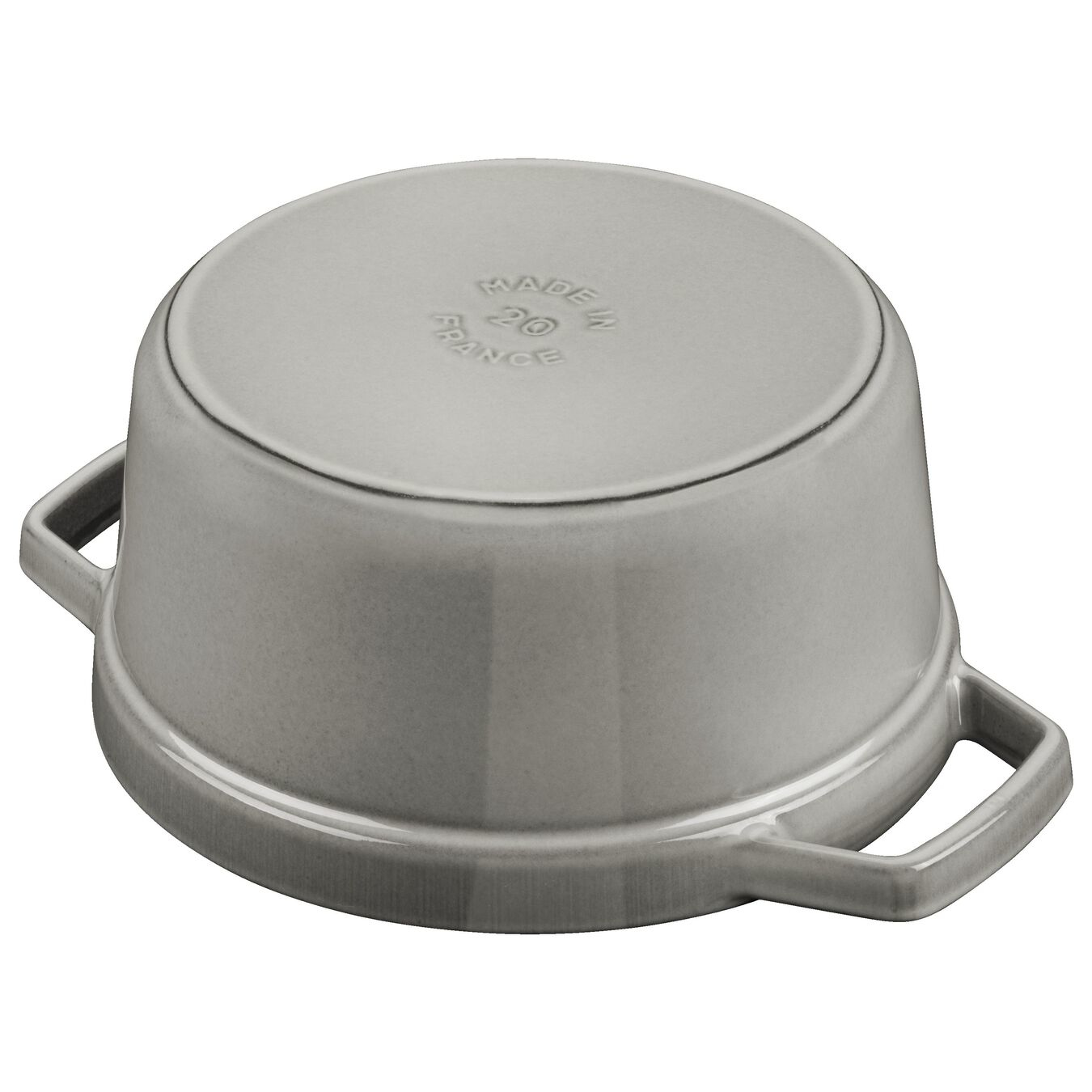 Ronde Cocotte STAUB 1102618 Grafietgrijs 26cm