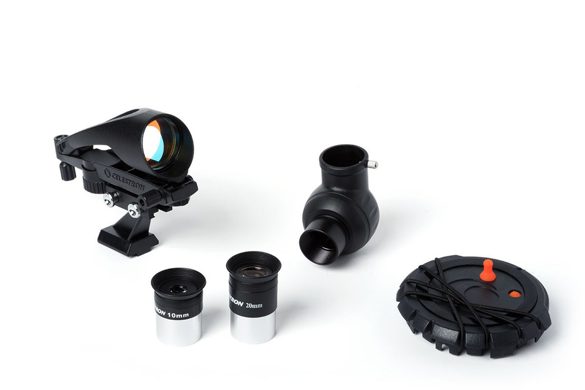 Celestron Inspire 70AZ Réfracteur 35x Noir, Bleu
