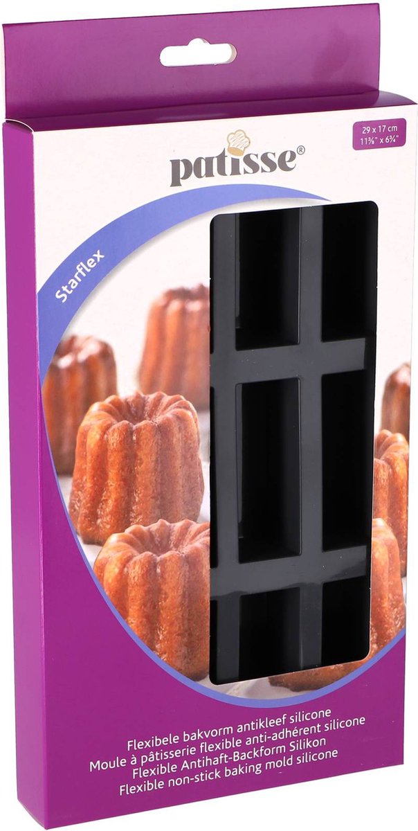 Vorm voor 12 mini-cake Patisse 10.PA19190 silicone
