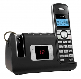 Téléphone Portable AEG Voxtel D235 Black + Bluetooth Connect