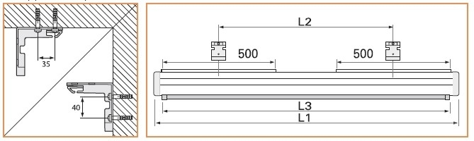Da-Lite Compact RF Electrol 139x240 Datalux S projectiescherm 2,69 m (106") 16:9