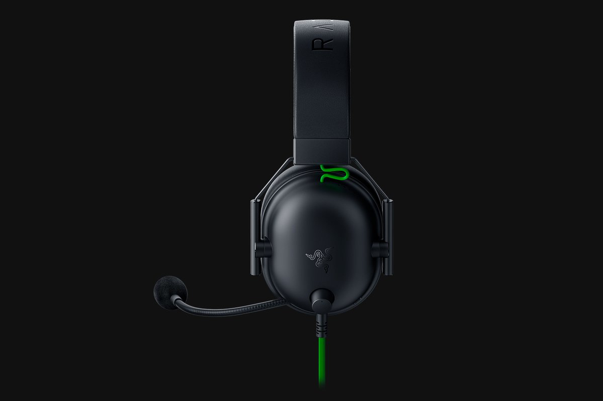 Razer Blackshark V2 X Headset Bedraad Hoofdband Gamen Zwart, Groen