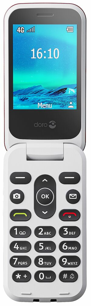 Doro 2880 RED/WHITE 253-80386
