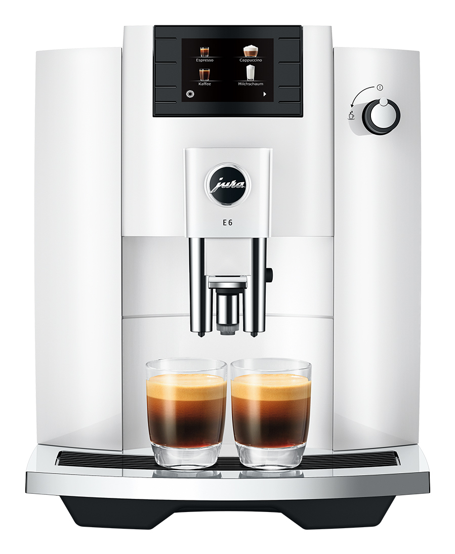 Espresso JURA 15438 E6 Piano WhiteEC