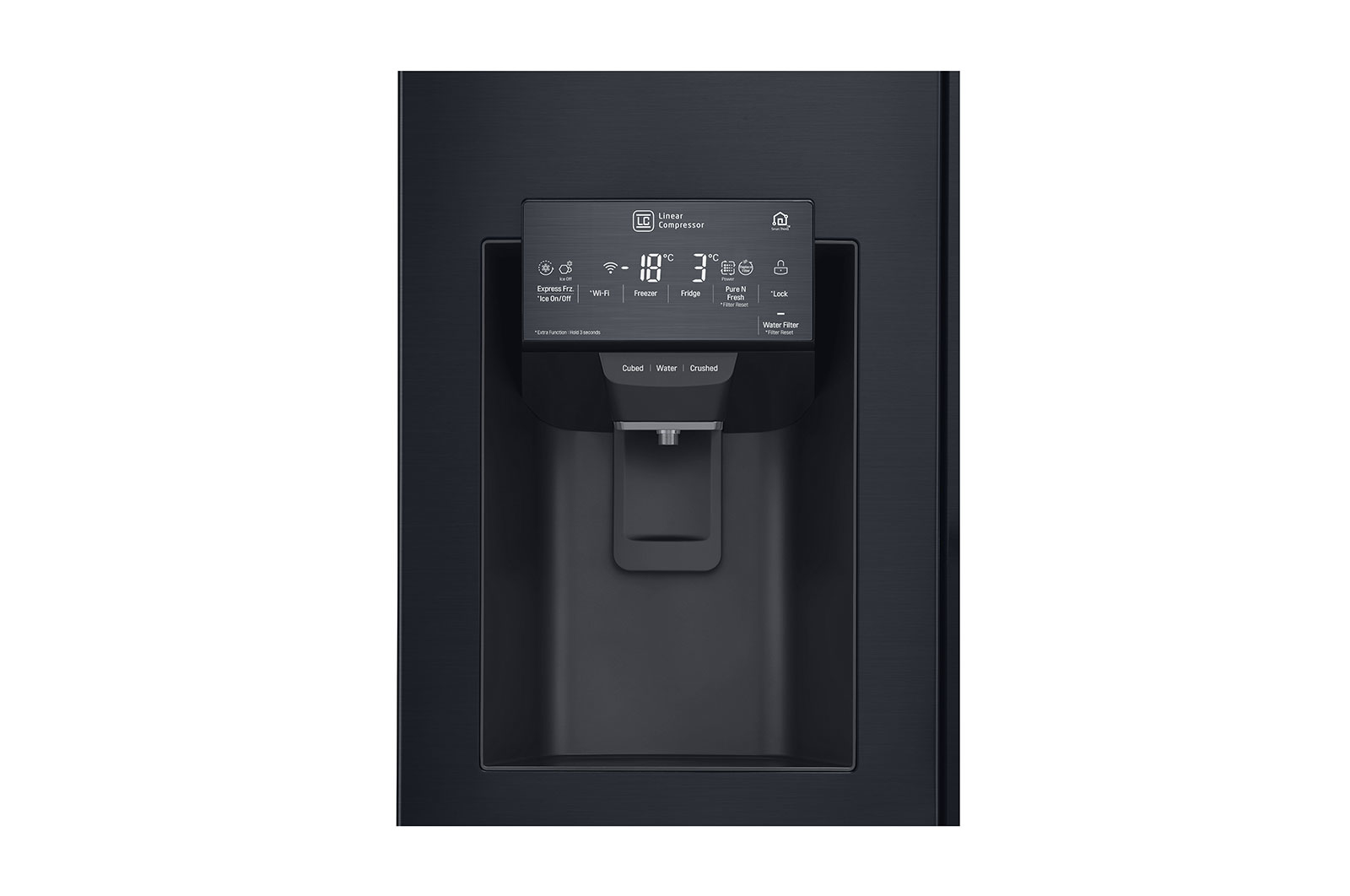 Koelkast LG GMX844MCKV / French Door / Smal model / 83cm